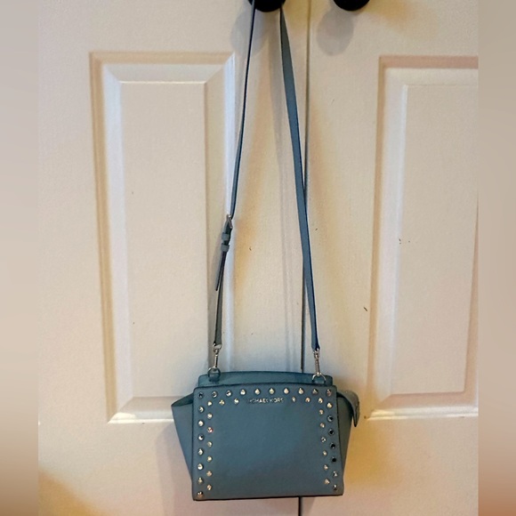 Michael Kors Selma Stud/Crystal Crossbody - Picture 7 of 15